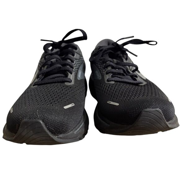 Brooks Ghost 14 Shoes Womens Sz 9.5 B Black Running Athletic Cushioned EUC - Picture 4 of 7